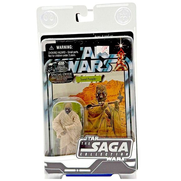 Star Wars Saga Collection Sand People Action Figure In Display Case - Picture 1 of 3